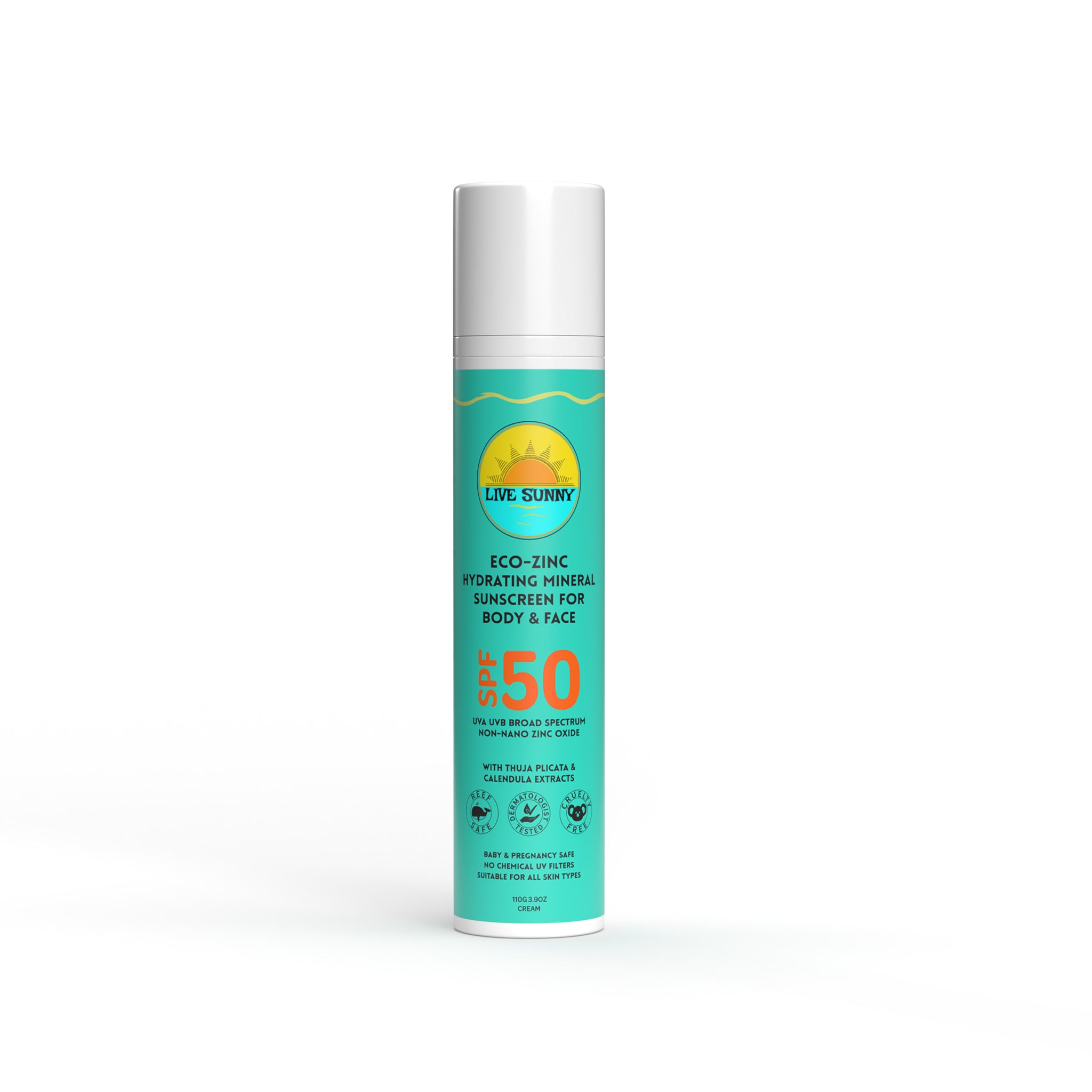 Eco-Zinc, Body & Face Sunscreen (non-tinted
