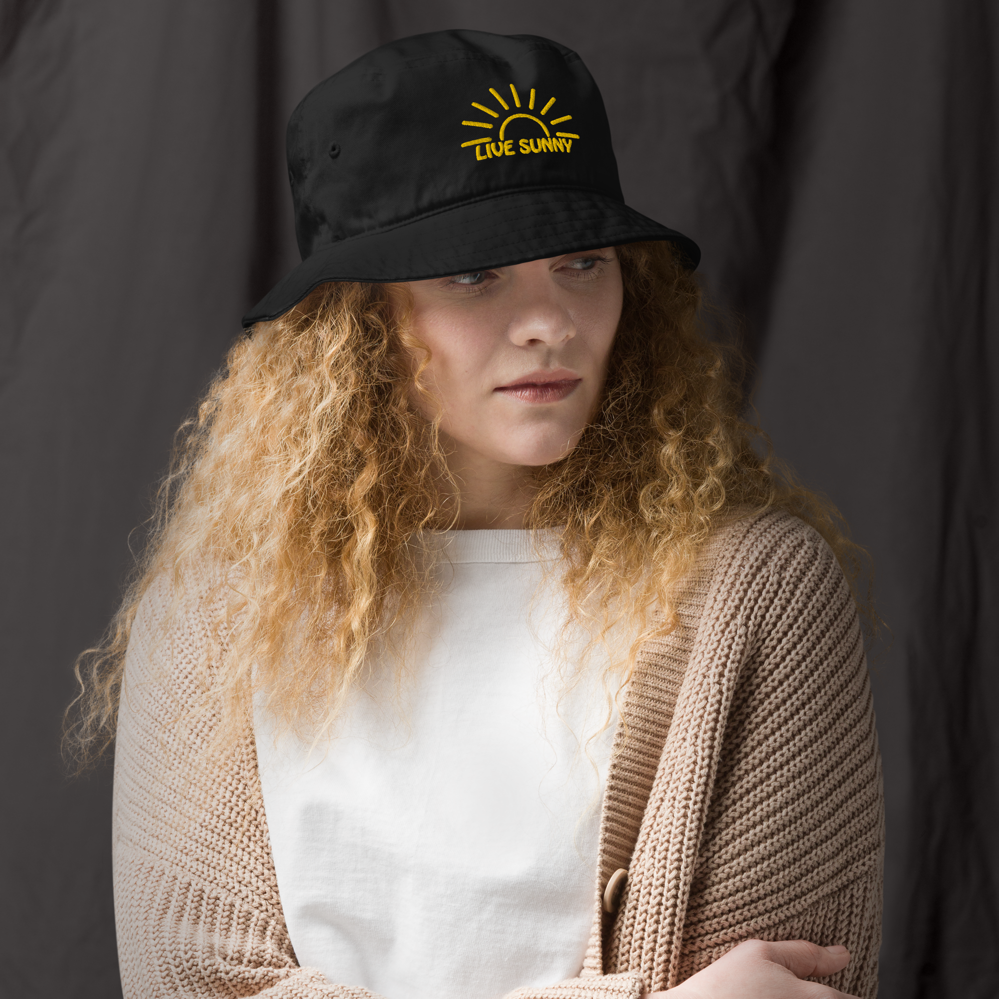 New Live Sunny Organic bucket hat livesunnysunscreen