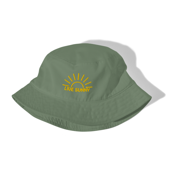 New Live Sunny Organic bucket hat