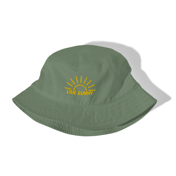 New Live Sunny Organic bucket hat – livesunnysunscreen