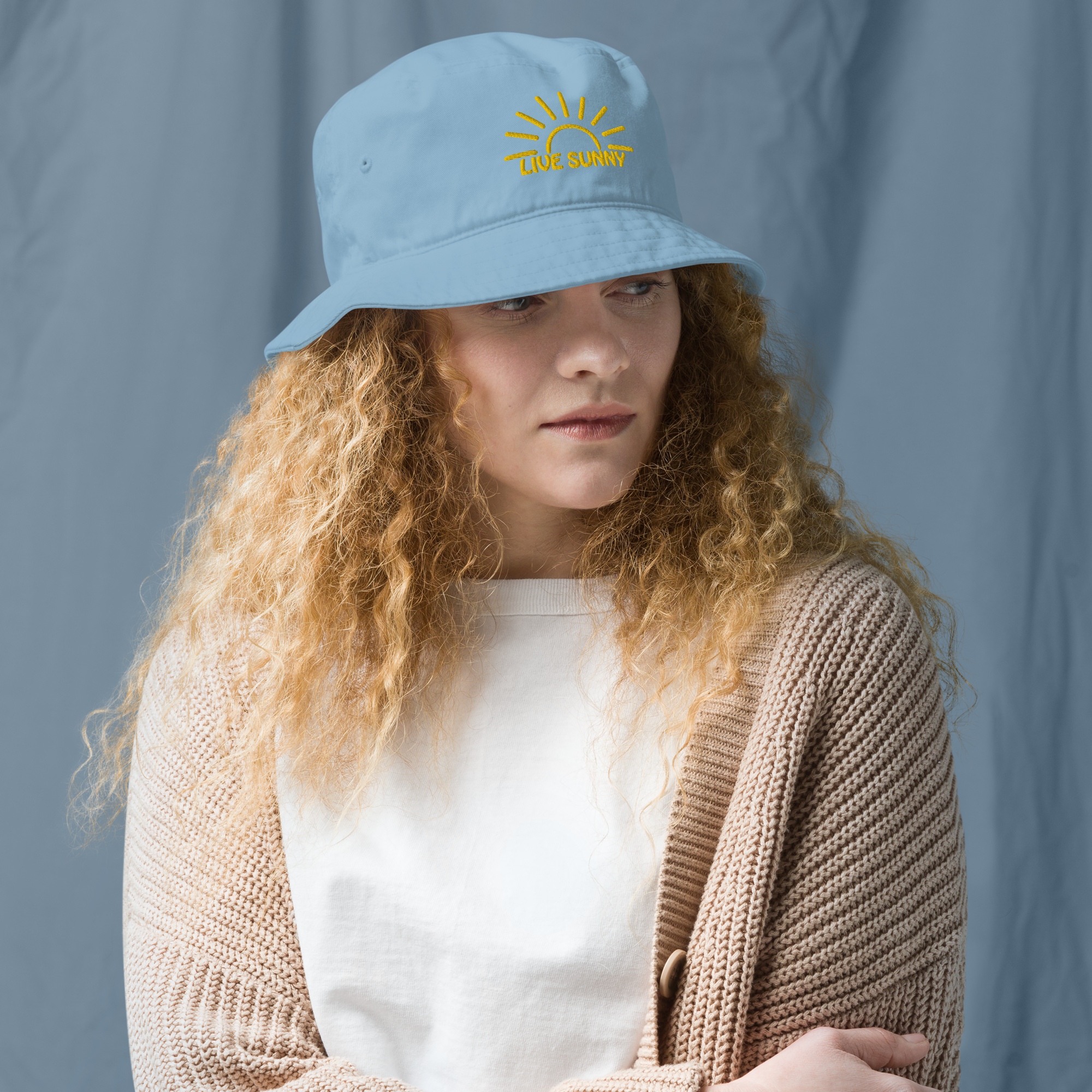 New Live Sunny Organic bucket hat – livesunnysunscreen